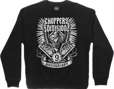 Bluza czarna 9 urodziny - Choppers Division - M