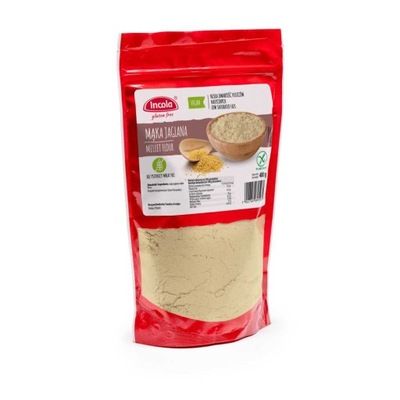 Mąka jaglana Glutenfree 400g bezglutenowa Incola