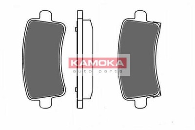 КОЛОДКИ ТОРМОЗНЫЕ ЗАД KAMOKA JQ1018504