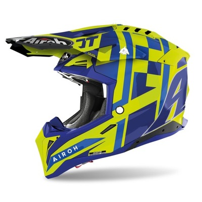 CASCO ENDURO AIROH AVIATOR 3 TC21 GOLOSS XS  