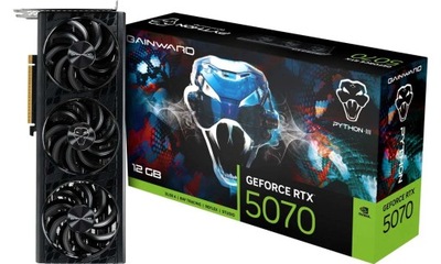 Karta graficzna GAINWARD GeForce RTX 5070 Python III 12GB GDDR7 DLSS4