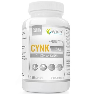 WISH CYNK 180 KAPSUŁEK ZDROWY SEN TESTOSTERON REGENERACJA