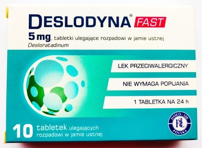 Deslodyna Fast 10 tabletek