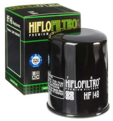 Filtr Oleju HF 148 Hiflofiltro - Yamaha, TGB