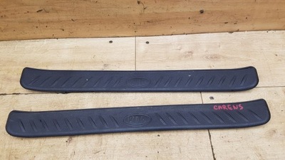 Молдинг захист поріг перед 2szt пара kia carens iii фото №1