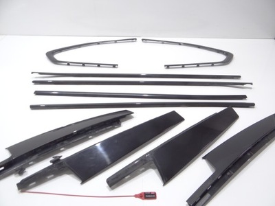 Накладки shadow line bmw x1 f48 фото №1