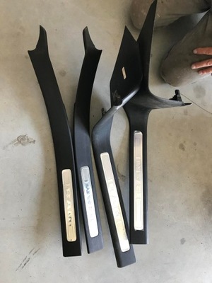 Dodge ram dt 2019-2022 молдинг поріг хром поріг фото №1