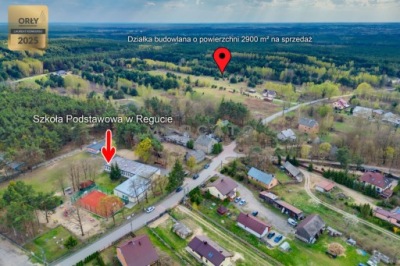 Działka, Regut, Celestynów, Otwocki, 2900 m²