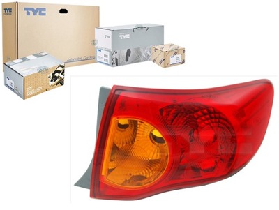 Лампа задняя l toyota corolla sdn e15 10.06-06.10 tyc фото №1