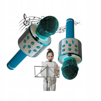 MIKROFON DLA DZIECI bezprzewodowy mikrofon KARAOKE mikrofon Z GŁOŚNIKIEM