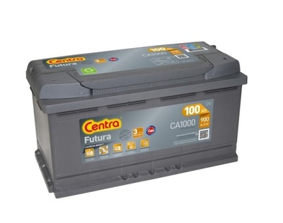 BATERÍA CENTRA FUTURA CA1000 12V 100AH 900A  