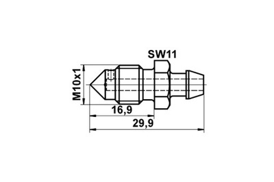 ATE SEPARADOR DE AIRE FRENOS CHEVROLET LACETTI VW SHARAN 1.6 1.9D 09.96-  