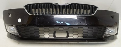 Skoda fabia 3 lift pod радар омыватель 2018-2022 6v0 бампер перед передний фото №1