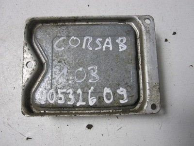 Бортовой компьютер блок управления opel corsa b 1.0 фото №1