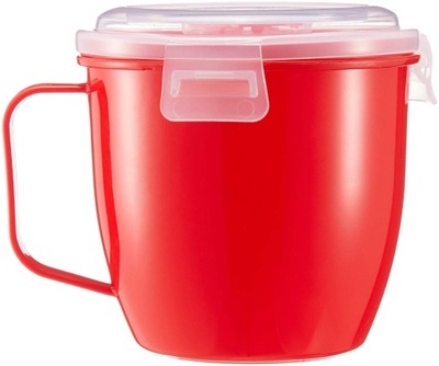 KUBEK POJEMNIK NA ZUPĘ DO MIKROFALI DO PRACY 620 ml 4909