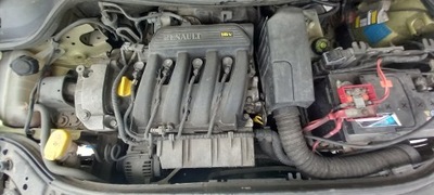 Двигун бензиновий renault megane ii 1.4 k4j732 фото №1