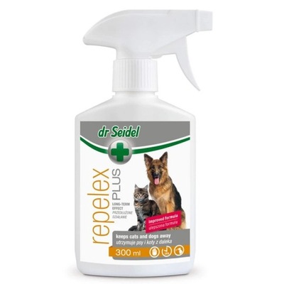 Dr Seidel Repelex Plus - Płyn utrzymujący psy i koty z daleka - spray