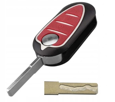 Ключ корпус alfa romeo mito + фрезеровка фото №1