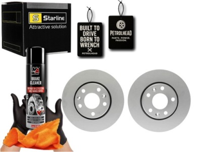 Гальмівні диски гальмівні 2szt. renault megane iii laguna iii #petrolhead pro+ kit2 фото №1