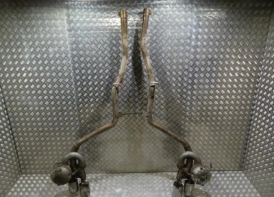 Maserati ghibli ms157 вихлоп гасник активний фото №1