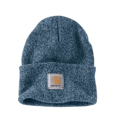 Ciepła Zimowa Czapka marki Carhartt / Legendarne Beanie / Night Bleu Alpine