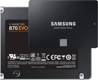 SSD Samsung 870 EVO 500GB 2.5” Dysk SATA 6 Gb/s 530 MB/sec wewnętrzny