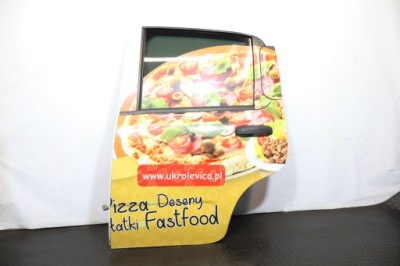 Дверь левый задняя fiat panda iii 296/a фото №1