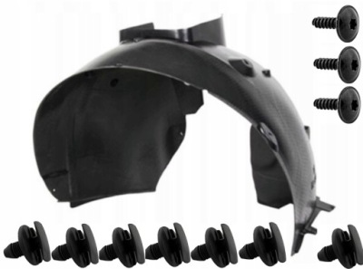 Peugeot 3008 2009-2016 підкрилок кліпси перед лівий фото №1