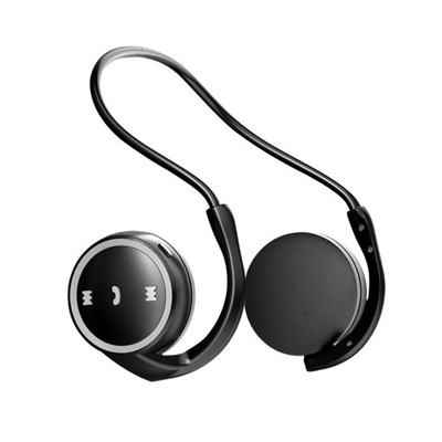 Słuchawki Bluetooth dzwonią w kolorze czarnym