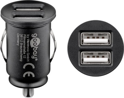 KROVIKLIS AUTOMOBILINĖ 2X USB 5V 