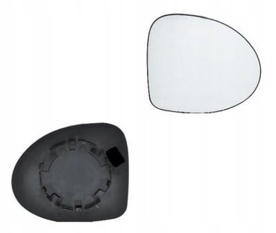 Вкладиш скло дзеркало правий renault thalia symbol фото №1