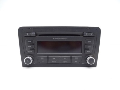 Радио cd радиопроигрыватель symphony 8p0035195m audi a3 s3 8p 2-din фото №1