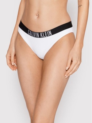 CALVIN KLEIN BIKINI DAMSKIE BIAŁE Z LOGO S SPH