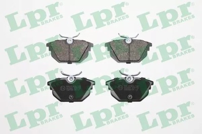 KLOCEK DE FRENADO KIT PARTE TRASERA ALFA ROMEO 145, 146, GTV, SPIDER CITROEN JUMPY  