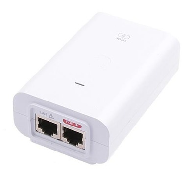 ZASILACZ PoE 48 V 0,5A ADAPTER PoE Injector Ubiquiti U-POE-AF 2x RJ45