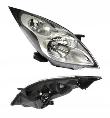 Фара лампа правый chevrolet spark m300 13- фото №1