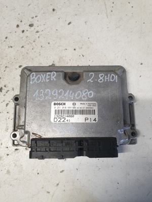 БЛОК УПРАВЛЕНИЯ КОМПЬЮТЕР ДВИГАТЕЛЯ PEUGEOT BOXER 2.8 HDI 1329214080