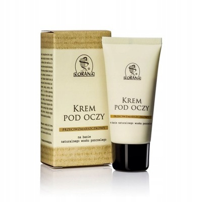 Korana KREM pod OCZY 30ml wosk PSZCZELI krem pod oczy KORANA 30ml