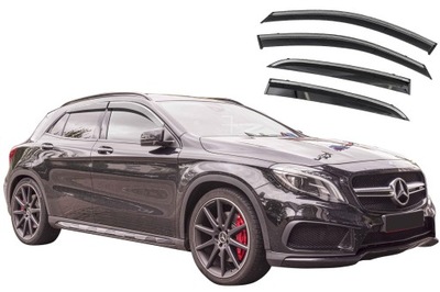 MERCEDES GLA X156 2013-2019 DEFLECTORES PARA VENTANAS  