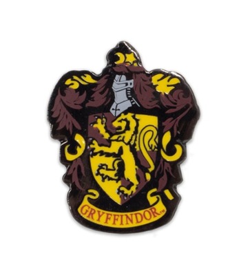 Przypinka do ubrań Harry Potter Gryffindor broszka