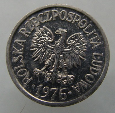 POLSKA 20 GROSZY 1976 MENNICZA