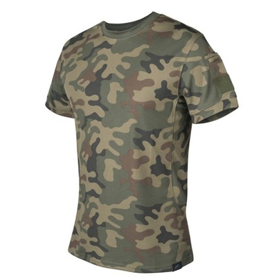 Koszulka TACTICAL T-Shirt-TopCool PL WOODLAND r.L