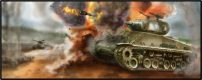 PODKŁADKA POD MYSZ XL Arms Tanks CZOŁGI WOJSKO MILITARIA PANCERNA