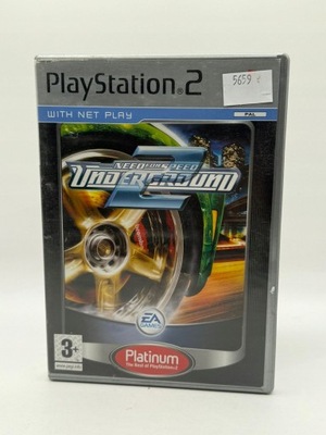 NFS NEED FOR SPEED UNDERGROUND 2 3XA PS2 Sony PlayStation 2 (PS2)