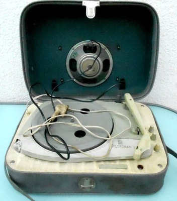 Gramofon walizkowy MAESTRO 2- Fonica LUXTON 2 Typ WG-430, 1970