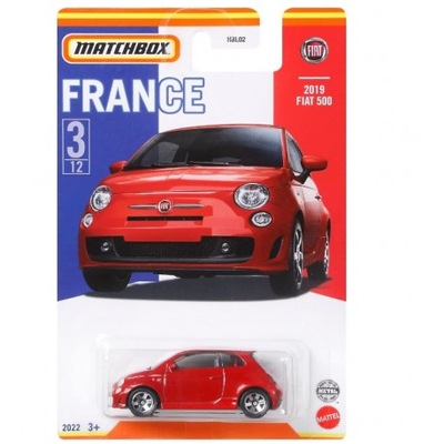 MATCHBOX France - 2019 Fiat 500