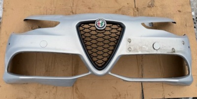 Alfa romeo giulia veloce бампер передній + решітка радіатора решітка радіатора фото №1