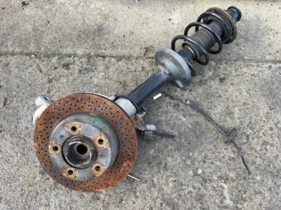 Porsche boxster 987 cayman 2.7 амортизационная стойка поворотный кулак задняя задняя правая фото №1