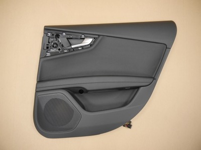 Audi a7 4g обшивка дверь правый задняя кожа фото №1