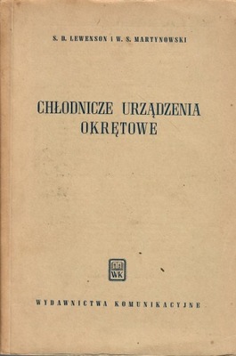 Lewenso Martynowski CHŁODNICZE URZĄDZENIA OKRĘTOWE